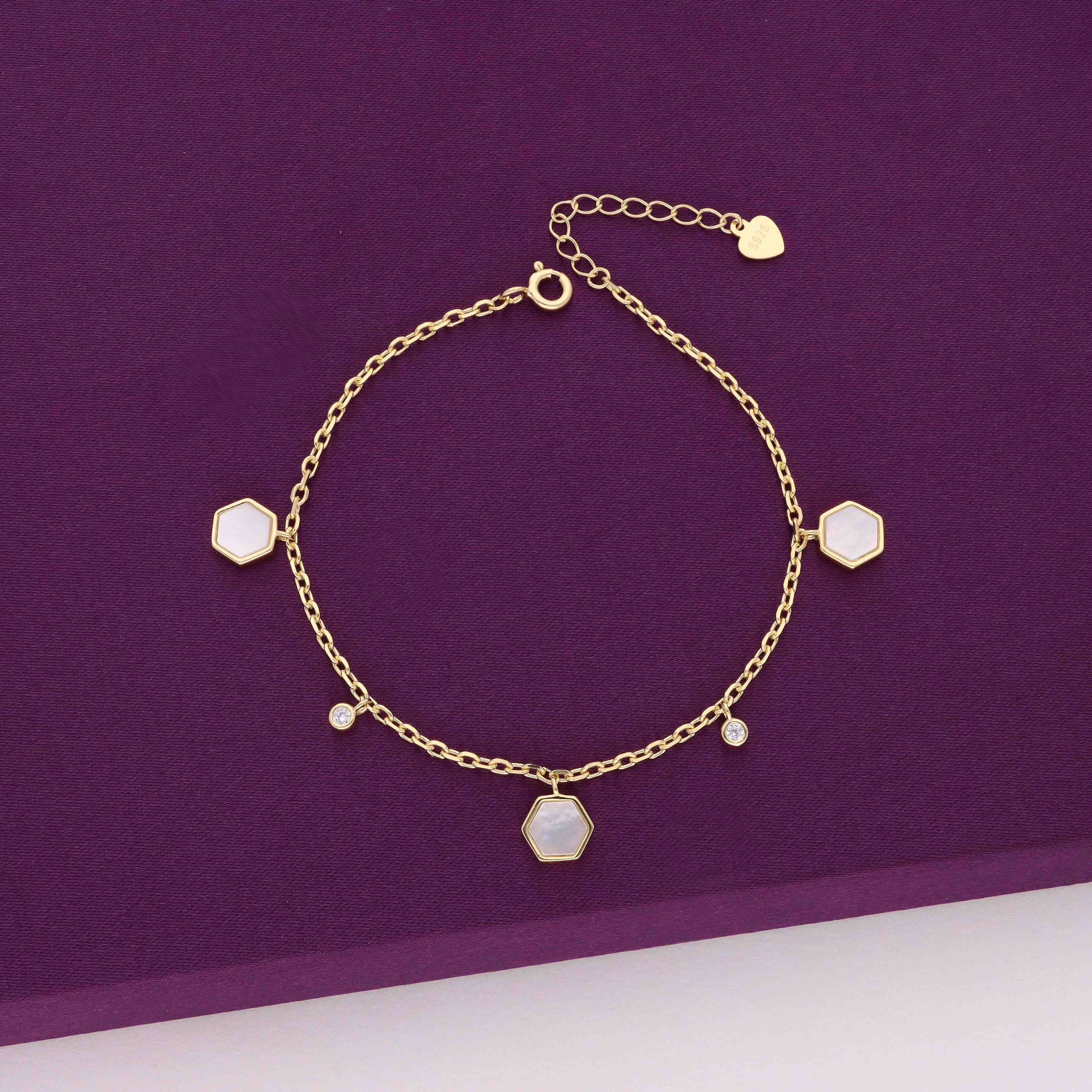 Sterling Silver Chic Charm Bracelet - Image 12