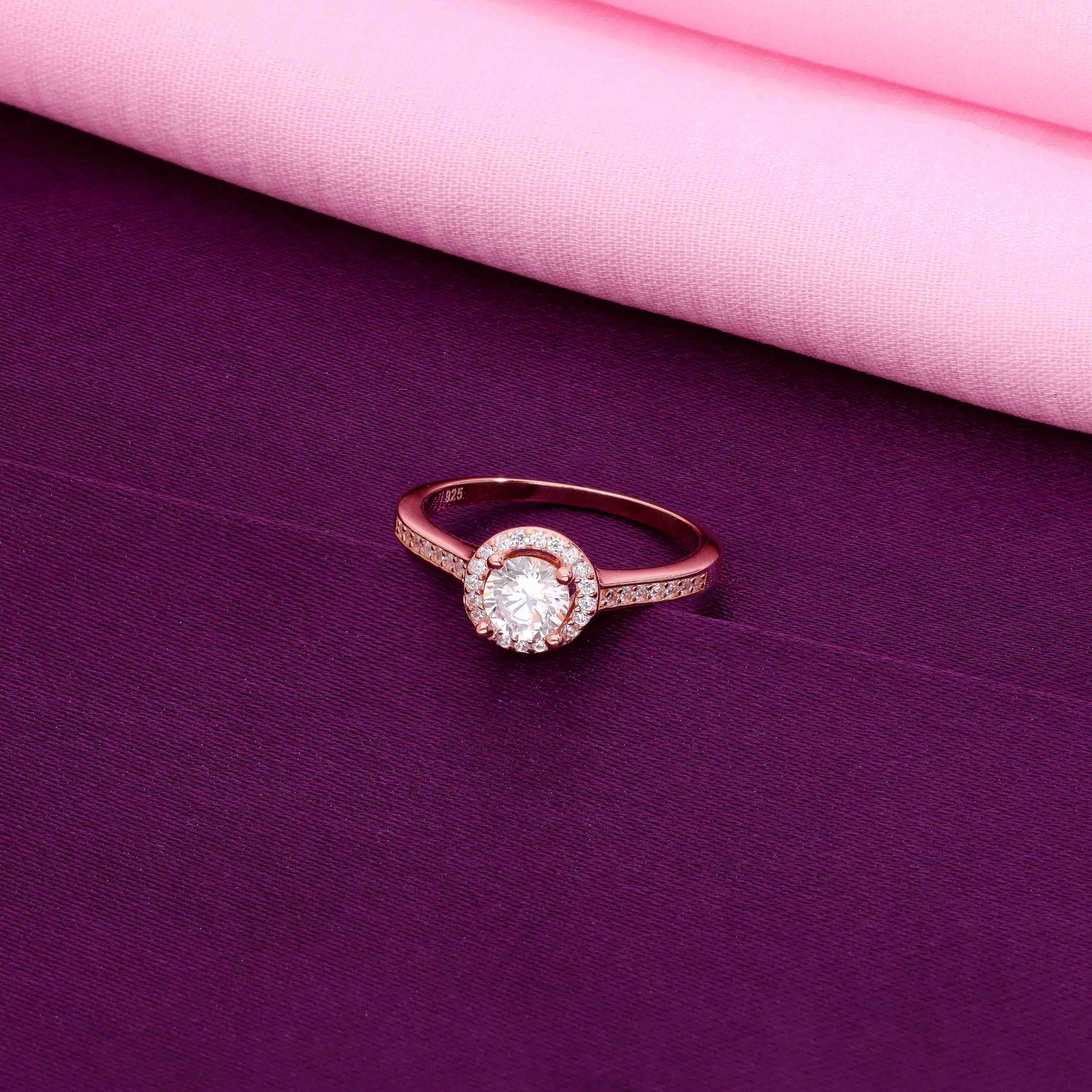 Solitaire Brilliance Sterling Ring - Image 2